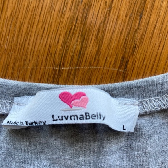 LUVMABELLY two maternity t-shirts - Picture 5 of 5